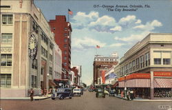 Orange Avenue Orlando, FL Postcard Postcard