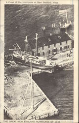 The Great New England Hurricane of 1939 Postcard