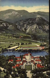 The Broadmoor Hotel and Surroundings Postcard