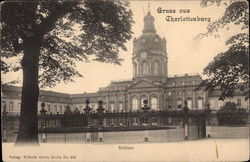 Gruss aus Charlottenburg, mit Schloss Germany Postcard Postcard