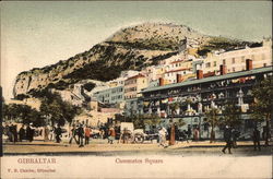 Casemates Square Gibraltar Spain Postcard Postcard