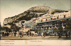 Casemates Square Gibraltar Spain Postcard Postcard