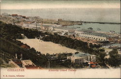 Alameda Grand Parade Gibraltar, Gibraltar Spain Postcard Postcard