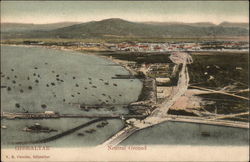 Neutral Ground Gibraltar Spain Postcard Postcard