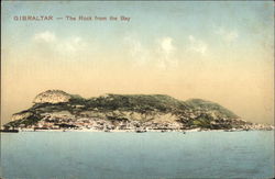 The Rock from the Bay Postcard