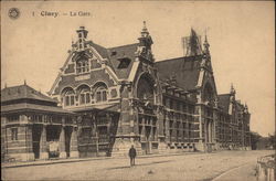 La Gare - Railway Station Postcard