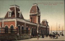 Frontier Custom House Ciudad Jaurez, Mexico Postcard Postcard