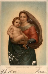 Madonna di S. Sisto Postcard