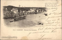 Retour d'un Islandais Dahouet, France Postcard Postcard