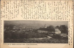 Vue générale Bellenaves, France Postcard Postcard