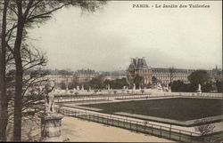 Le Jardin des Tuileries Postcard