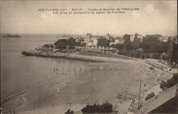 View from Belltower of the Casino de Foncillon Royan, France Postcard Postcard