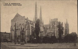 Cathedrale Saint-Andre Bordeaux, France Postcard Postcard