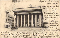 Dijon - Le Theatre France Postcard Postcard