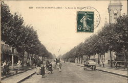 La Route de Flandre Pantin-d'Aubervilliers, France Postcard Postcard