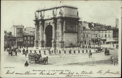 La Porte d'Aix Marseille, France Postcard Postcard