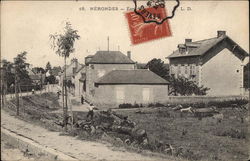 Street and Houses Postcard