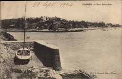 Plouer - Port Saint-Jean Plouër-sur-Rance, France Postcard Postcard