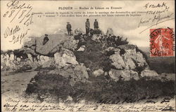 Plouër - Roches de Lémon ou Erussoir Postcard