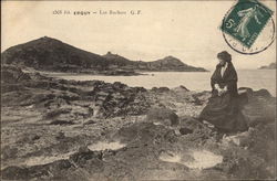 Erquy - Les ROchers G.F Postcard