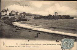 La Greve Noire Saint-Quay, France Postcard Postcard