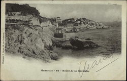 Route de la Corniche Marseille, France Postcard Postcard