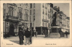 Toulon - Carre du Port France Postcard Postcard