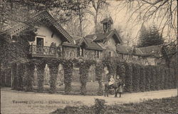 Château de La Tuyolle, un coin des dépendances Postcard