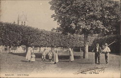 Paley - La Place Lorrez le Bocage, France Postcard Postcard