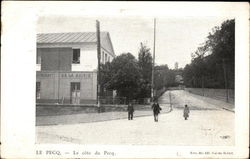 La cote du Pecq Le Pecq, France Postcard Postcard