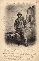 Typical Fisherman Postcard