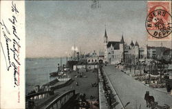 Harbor and Quay Anvers, Belgium Benelux Countries Postcard Postcard