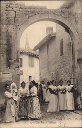 Une Rue à Maillane Postcard