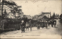 Direction de Dinard Pleslin, France Postcard Postcard