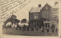 Girls Playing Croquet, Acocks Green Postcard