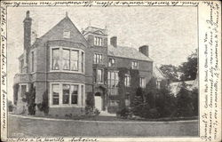 Catholic High School - Front View Postcard