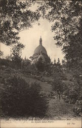 View of Montmartre and the Sacre-Couer Postcard