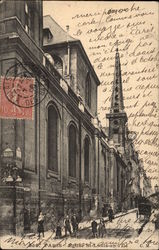 Église St-Louis-en-l'Ile Postcard