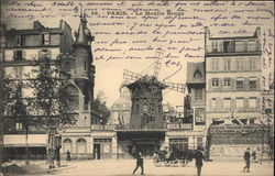 Le Moulin Rouge Postcard