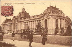 Petit Palais des Champs-Elysees, Paris France Postcard Postcard