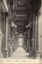 L'Opera - La Loggia Paris, France Postcard Postcard