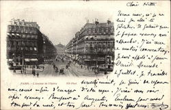 L'Avenue de l'Opera Paris, France Postcard Postcard