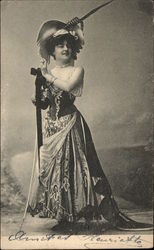 Opera or Galmour Lady France Women Postcard Postcard