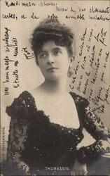 Jeanne Thomassin - French Actress Postcard