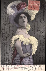 Caroline Otero - French Actress Actresses Postcard Postcard