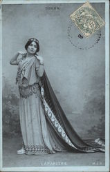 Cora Laparcerie - French Actress Postcard