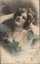 Manon Loty - Actress and Singer Postcard