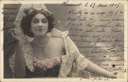 Odette Valery - French Dancer/Actress Actresses Postcard Postcard