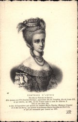 Comtesse d'Artois Postcard