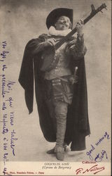 Coquelin Aine as Cyrano de Bergerac Postcard